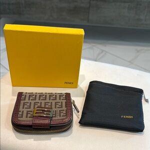 Fendi Brown Wallet
